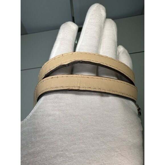 Michael Kors White Pebbled Leather Tote Hand Bag - Picture 3 of 12